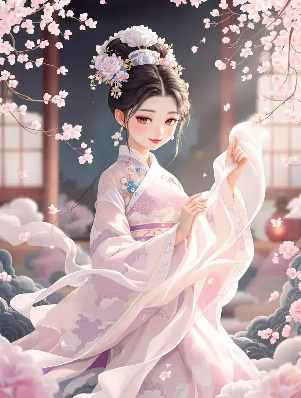 云裳小娘封面图，古风仙侠高清短剧